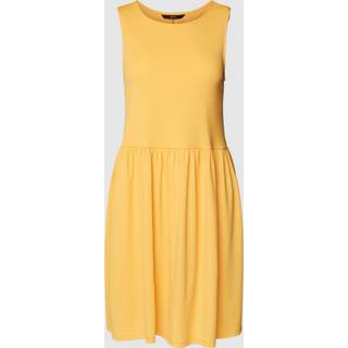 VERO MODA dame kjole VMMADI - Radiant Yellow Snow White - L