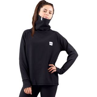 Eivy Women's Loose Fit Gaiter Rip Top Longsleeve Damer størrelse M farve sort