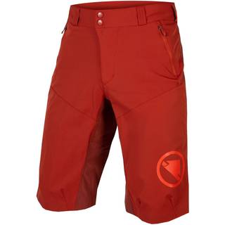 Endura MT500 Spray Shorts Cayenne Rød - Størrelse Small