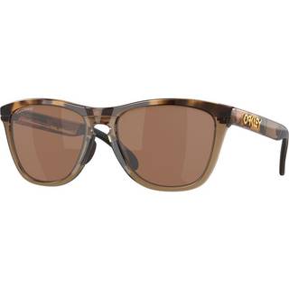 Oakley Mand OO9284 FROGSKINS RANGE 928407 Occhiali da sole O_matter Brun Brun Rund Polariseret Prizm