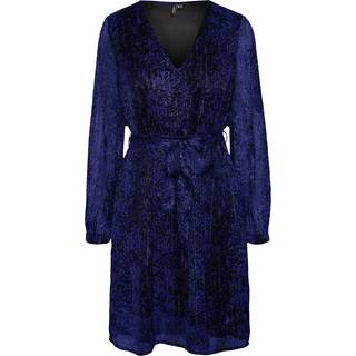 Nala V-neck Kjole - Sodalite Blue - XS - Vero Moda