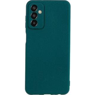 Samsung Galaxy M13 Mat Fleksibelt Plastik Bagside Cover - Grøn