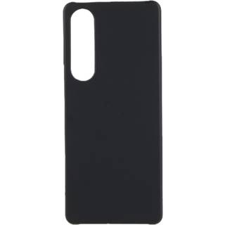 Sony Xperia 1 V Hårdt Plastik Bagside Cover - Blank - Sort