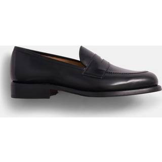 Oscar Jacobson Penny Loafers Black