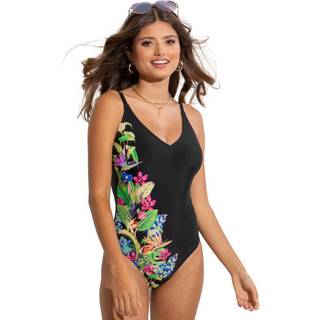 Pour Moi Pour Moi Black St Lucia Scoop Neck Swimsuit