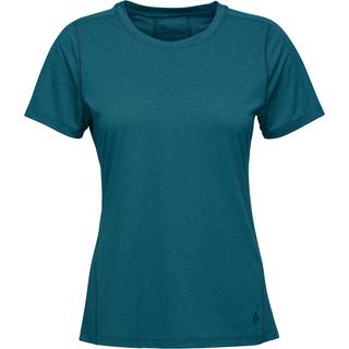 Black Diamond Lightwire SS Tech Tee - Dame, Str. S, Kortærmet Løbe T-shirt, Blå