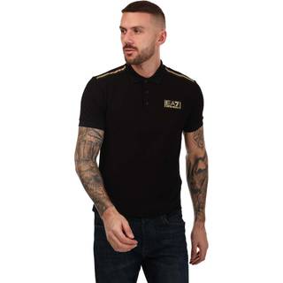 EA7 Herren Polo-Shirt schwarz