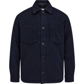Samsøe Samsøe Pally Padded Shirt Jacket Salute Navy