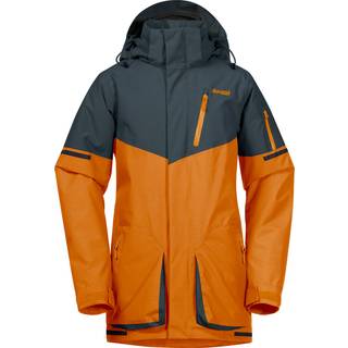 Bergans Juniors' Knyken Insulated Jacket Cloudberry Yellow/Orion Blue, 128