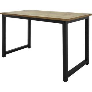 ML-Design skrivebord med et moderne design, 120x60x75 cm, Naturlig Sort,