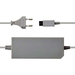 Strømforsyning til Nintendo Wii.