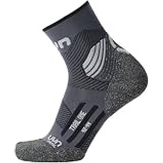 UYN Herren Laufsocken grau Mikrofaser/Funktion