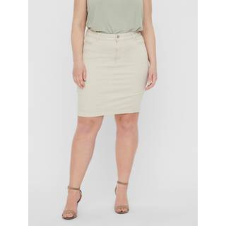 Vero Moda Curve PLUSSIZE dame nederdel VMGITTA - Birch - 50