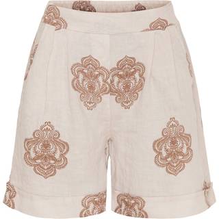 Marta Du Chateau dame shorts 61072 - Sabbia print - S/M