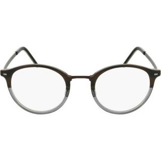 Flexon B2024 221 50 Briller Mænd Brun - Transparent Brown Horn - 50mm
