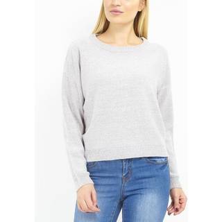Brave Soul Langærmet strik - Grey - XS