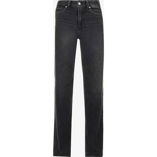 Paige Paige Sasha Wide Leg Black Jeans