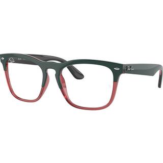 Ray-Ban RX4487VF Steve Asian Fit 8194 54 Briller Mænd Grøn - Dark Green On Transparent Light Red - 54mm