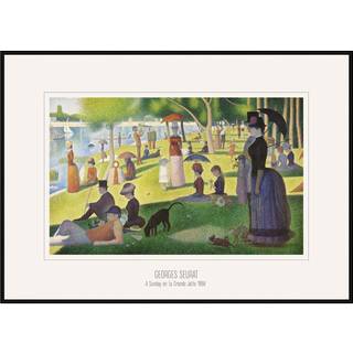 Plakat - A Sunday On La Grande Jatte Plakat - Str:50 x 70 Cm - Incado