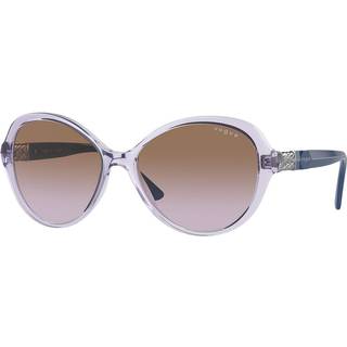 Vogue Briller VO5475SB 274568 57 Solbriller Kvinder Purple - Transparent Purple - 57mm