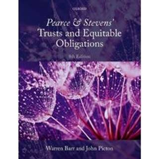 Pearce & Stevens' Trusts and Equitable Obligations