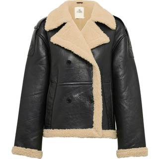 Karen By Simonsen Kleokb Coat Jakker 10104515 Meteorite (42)