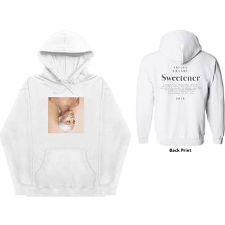 Ariana Grande Hættetrøje Sweetener White M