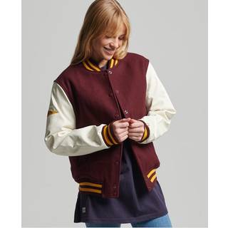 Superdry Varsity bomberjakke med collegedesign