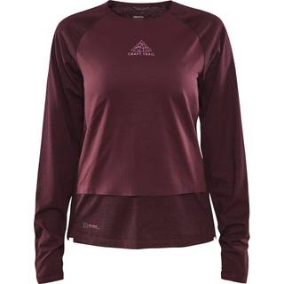 ADV Trail Wool Wind LS Tee W - Red