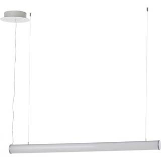 TECNICO by Sforzin Hængelampe Pirgos, dæmpbar, Hvid/opal, Stue/spisestue, Plast, Moderne