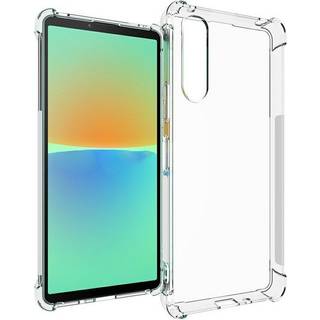 Sony Xperia 10 V Fleksibelt Plastik Bagside Cover - Gennemsigtig