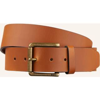 BOSS Black Herren Gürtel braun Glattleder