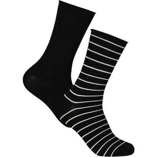 Damella 2-pak Bamboo Socks - Black - Str 39/42 * Kampagne *