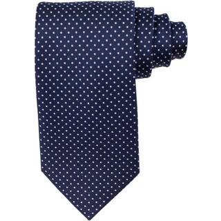 Amanda Christensen Micro Dot Classic Tie 8 cm Navy/White
