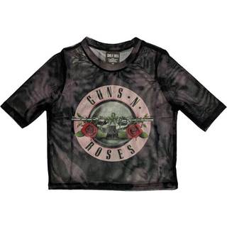 Guns N' Roses Skjorte Pink Tint Bullet Logo Ladies Black L