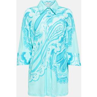 Etro Paisley shirt - blue - XXS