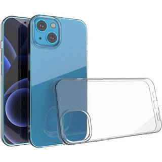iPhone 13 Crystal Clear Fleksibel Plastik Cover - Gennemsigtig