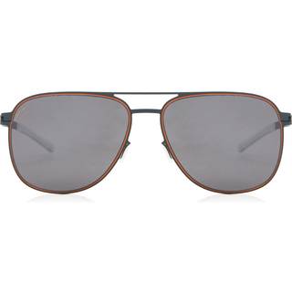 Mykita Caleb Polarized 431 57 Solbriller Mænd Blue - Indigo Blue Orange - 57mm