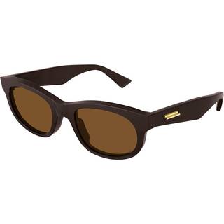 Bottega Veneta BV1145S 003 53 Solbriller Mænd Brun - Brown - 53mm