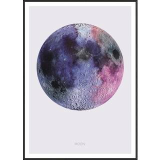 Plakat - Pink Moon Plakat - Str:50 x 70 Cm - Incado