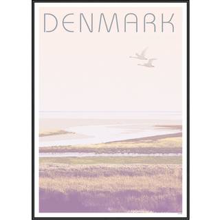 Plakat - Vadehavet Plakat - Str:50 x 70 Cm - Incado