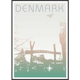Plakat - Christiania Plakat - Str:50 x 70 Cm - Incado