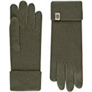 Roeckl Damen Essentials Strickhandschuh Handschuhe, grün, Einheitsgröße