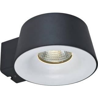 MEGATRON udendørs LED-væglampe Sibu, antracit, 3.000 K, IP54