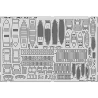 Prince of Wales lifeboats for Tamiya