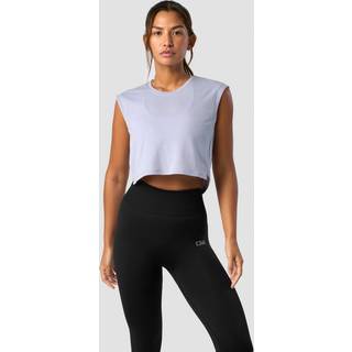 Stride Cropped Tank Wmn Light Blue