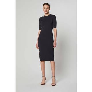 Altuzarra Minamoto knit midi dress - black - M
