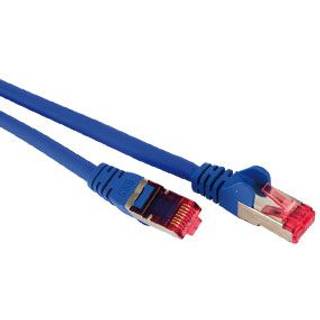 Cat 6a S/FTP LSZH Netværkskabel - Blå - 3 m
