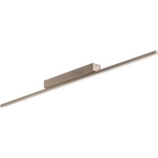 Quitani LED-loftslampe Tolu, nikkel, længde 118 cm