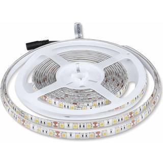 V-Tac 4,8W/m stænktæt LED strip - 5m, IP65, 30 LED pr. meter - Kulør : Neutral